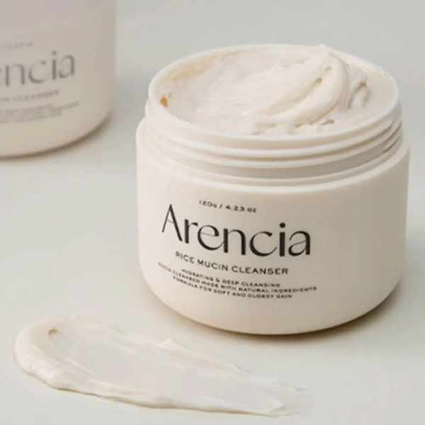 Очищающее средство с муцином улитки Arencia Rice Mucin Cleanser 120гр