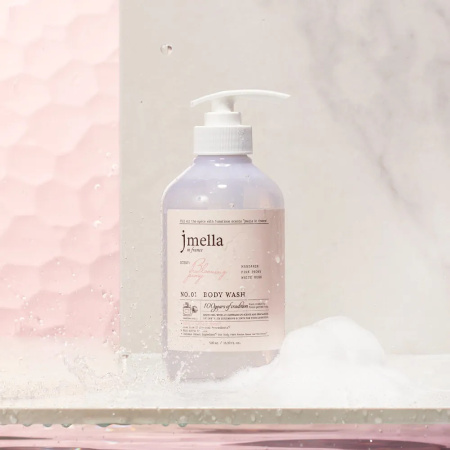 Парфюмированный гель для душа 01 Jmella In France Blooming Peony Body Wash 500мл