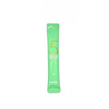 Шампунь глубокоочищающий с пробиотиками Masil 5 Probiotics Scalp Scaling Shampoo 8мл