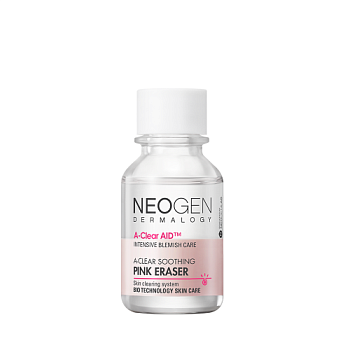 Двухфазное точечное экспресс-средство от воспалений с каламином Neogen A-CLEAR Soothing Pink Eraser 15мл