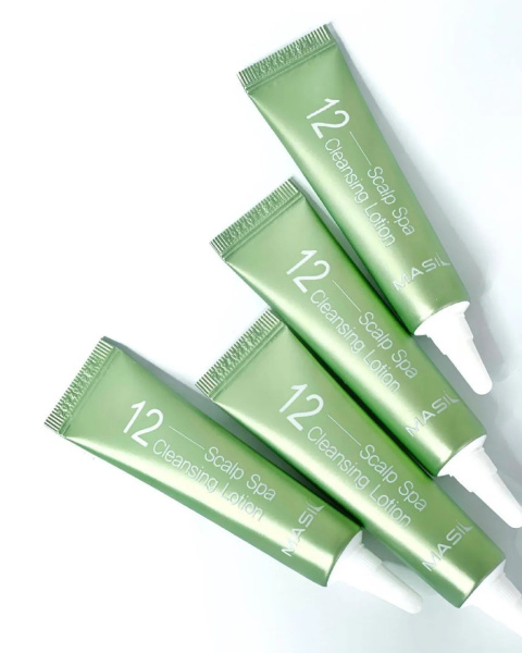 Пилинг-лосьон для кожи головы Masil 12 Scalp SPA Cleansing Lotion 15мл*4шт