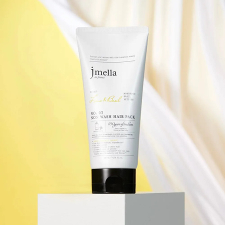Парфюмированная несмываемая маска-бальзам для волос Jmella In France Lime & Basil Non Wash Hair Pack, 200 мл