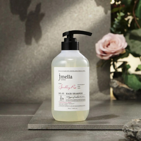 Парфюмированный шампунь для всех типов волос 05 JMELLA In France Sparkling Rose Hair Shampoo 500мл