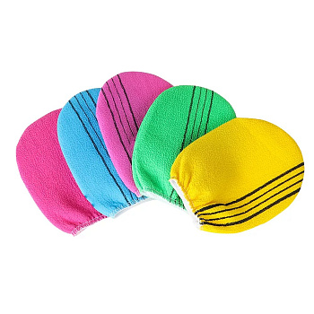 Мочалка-варежка для душа Washcloth Shower Mitt 1шт